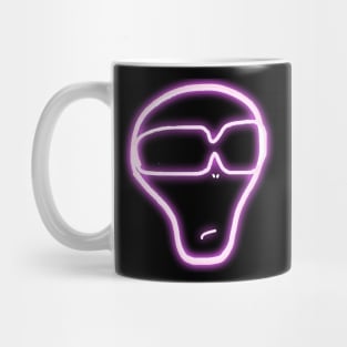Neon Alien d00d Mug